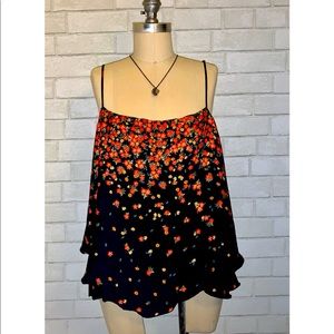 Free People- Let Me Love Printed Cami